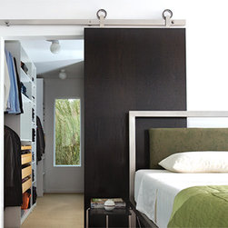 Dark Wood Barn Doors - Interior Doors