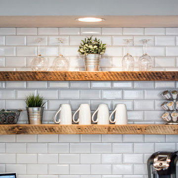 Transitional Two-Tone Kitchen Remodel
