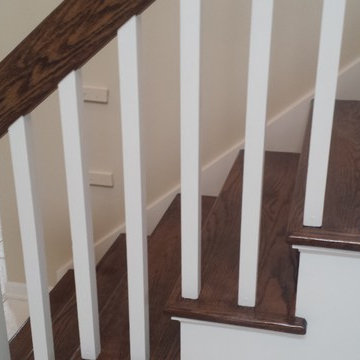 Stairway refinish