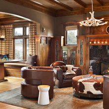 Cabin in woods