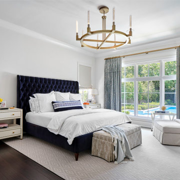 Black Cabinets and White Spaces in Alamo Heights