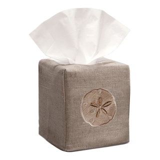 La Jolla Rattan Rectangular Tissue Box Cover