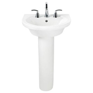 Toto Lt642 4 Dartmouth 24 25 Pedestal Bathroom Sink Cotton