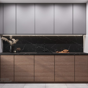 KITCHEN: MODERN FIRST OPTION - Ready Solution