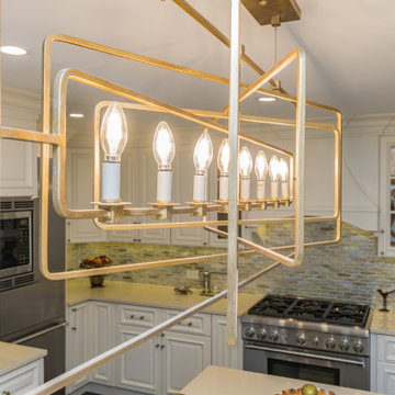 Painted White Kitchen Cabinets