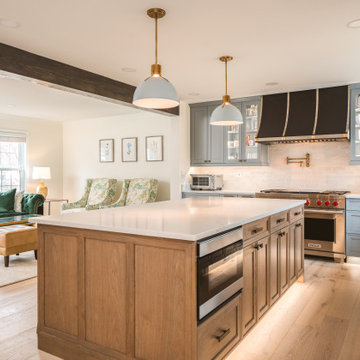 MODERN FRENCH RIVIERA FEEL KITCHEN RENOVATION BY TALHA GURSOY