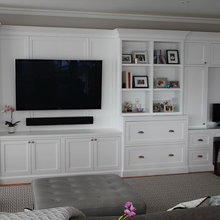 family room tv area