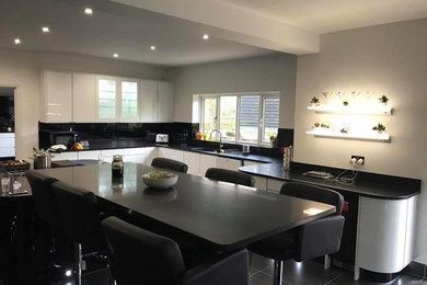 This is an example of a large contemporary home in Essex.