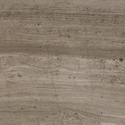 Ash Vein Cut Deep Brushed Field Tile - Wall And Floor Tile