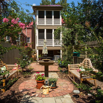 Alexandria: Revamped Row Home with Relocated Stairwell, New Porches