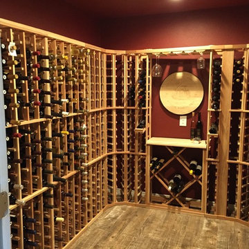 Traditional Corner Wine Racks - Project #259050