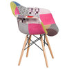 Flash Furniture Chair, Milan Patchwork