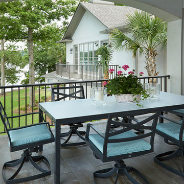 Transitional House Renovation in Lexington on Lake Murray by Evon McAngus