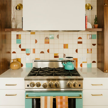 A Radiant Retro Backsplash