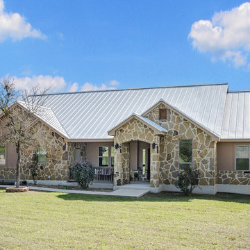 La Vernia Custom Homes - Front Elevations