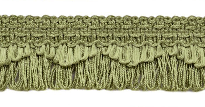 DecoPro Passamaneria Frangia A Spazzola Camel 4,5 Cm – 5 Metri, Per Cuscini E Tende, Stile Basic Trim #0175SB