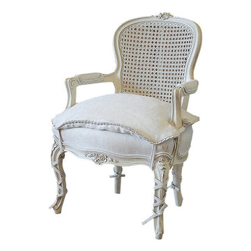 20th Century French Style Louis XV Cane Back Childs Chair
