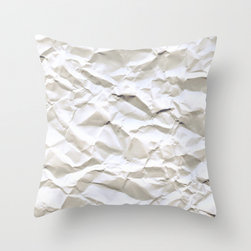 White Trash Throw Pillow - Decorative Pillows
