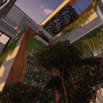Komorebi - Residential Apartment Landscape @ Egmore, Chennai