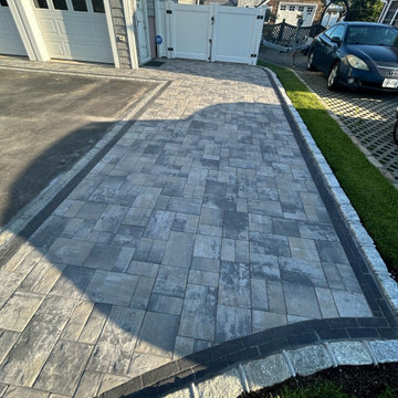 Amity Harbor | Expanded Driveway With Nicolock Stone Ridge Pavers