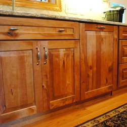 Rustic Birch Kitchen - Kitchen Cabinetry