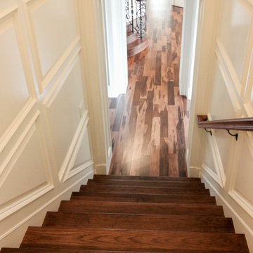 Project #74 | Circular Staircase with Hand-Forged Metal Panels