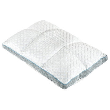Primo International Polar Nova Deluxe Polyurethane Queen Pillow in White