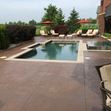 Concrete Stain Pool