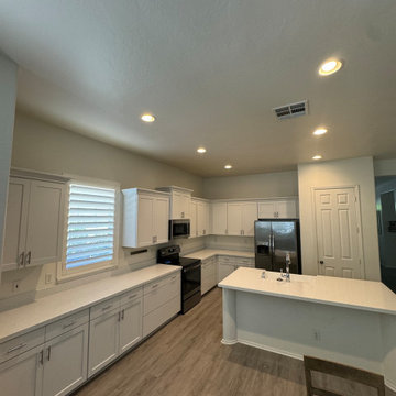 Kitchen and Bathroom White Shaker Reface