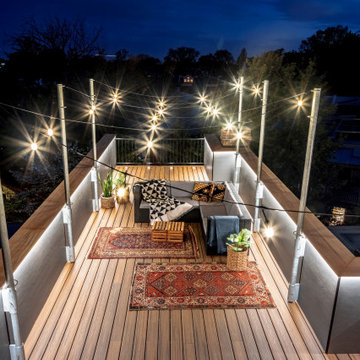 Modern Roof Deck Addition in Capitol Hill, Washington, DC