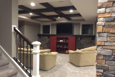 Example of a basement design in Other