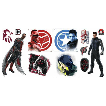Falcon And The Winter Soldier Peel And Stick Wall Decals