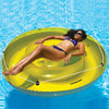 Inflatable Green Suntan Island Swimming Pool Lounger 72"