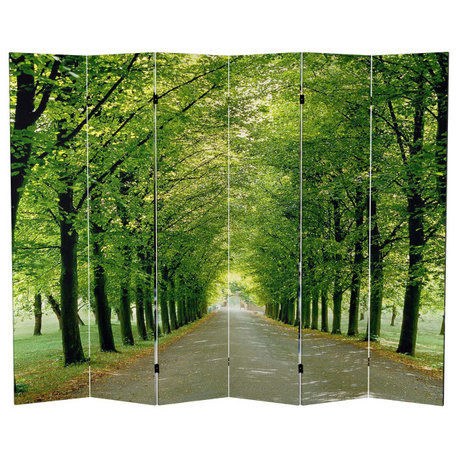 6' Tall Path of Life Room Divider 6 Panel