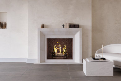The Layton Fireplace Mantel