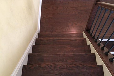 Stair Project with General Finishes Pro Floor Stain System