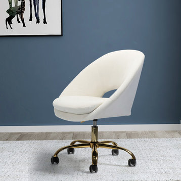 Savas Task Chair, Ivory