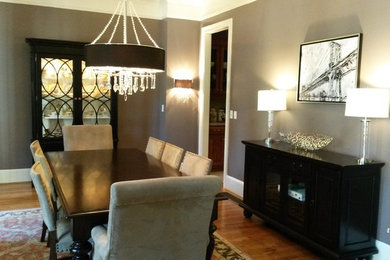 Dining room - modern dining room idea in Atlanta
