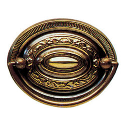 Oval Plate Handles - Cabinet And Drawer Handle Pulls