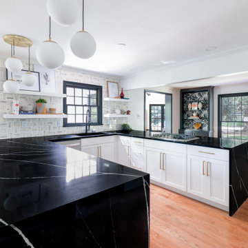 Eternal Marquina Silestone Quartz Kitchen