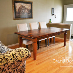 Reclaimed Wood Harvest Tables - Products