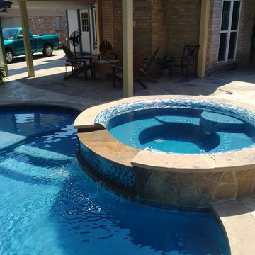Custom Pool Builders of Huntsville TX Project