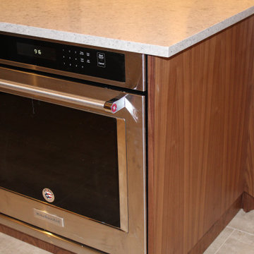 Custom Walnut Kitchen, Vanities, & Closet