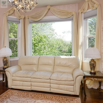 Den & Home Office with New Bay Window - Renewal by Andersen Long Island, Queens