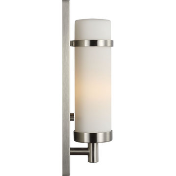 Hartwick Collection Brushed Nickel 1-Light Wall Sconce