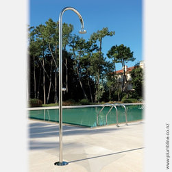 Origo Outdoor Shower With Mixer - Outdoor Showers