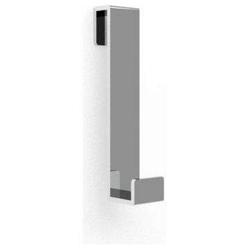 WS Bath Collections Strika 52964 Single Bathroom Hook, Stainless Steel