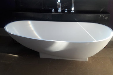 Bathroom - modern bathroom idea in Atlanta