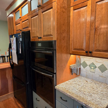 A Tradesman’s Expertise Transforms This Cherry Wood Kitchen in New Hampshire