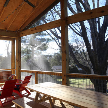 Modern Porch & Outdoor Living Space in Fry's Spring